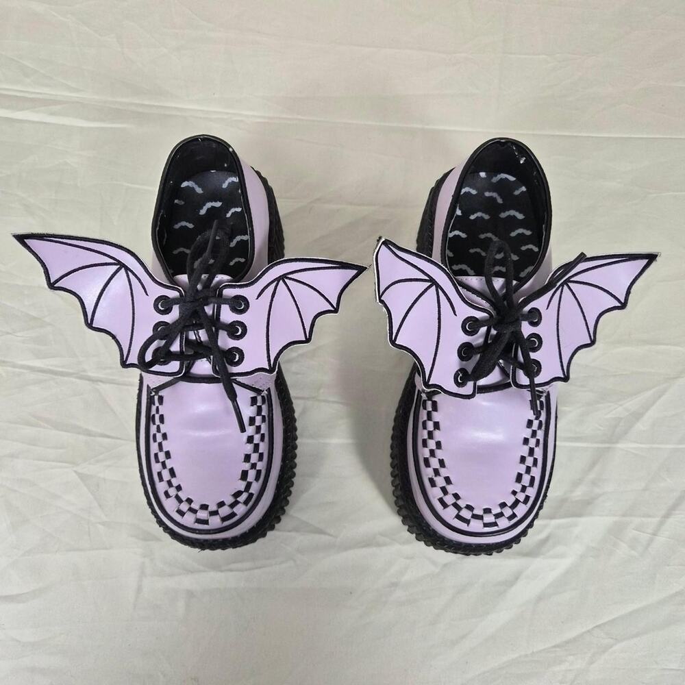 Demonia purple‎ batwing creepers 205